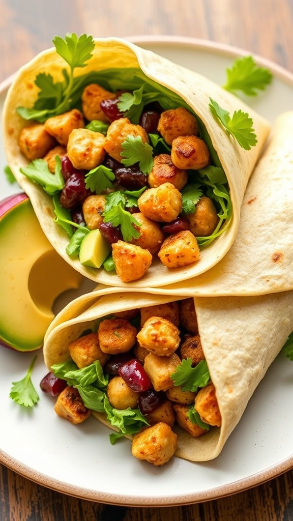 10 Filling Vegan Wrap Recipes