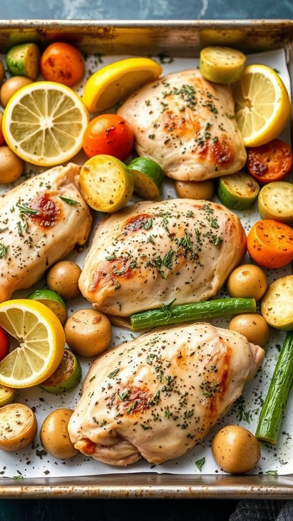 18 Best Sheet Pan Chicken Dinners