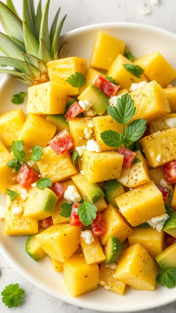 15 Easy Pineapple Salad Recipes